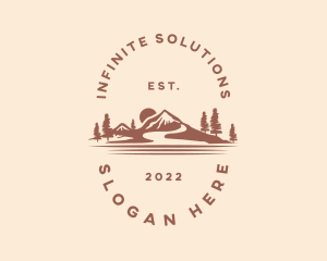 Mountain Nature  Adventure  logo