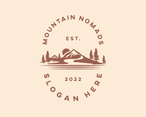 Mountain Nature  Adventure  logo design