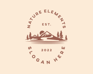 Mountain Nature  Adventure  logo design