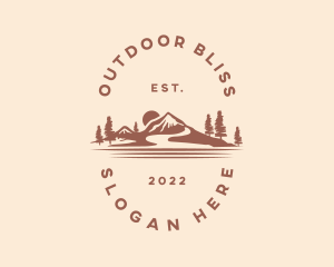 Mountain Nature  Adventure  logo design