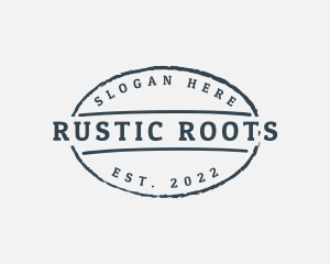 Rustic Construction Builder logo design