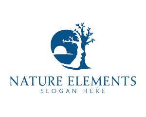 Natural Tree Wellness logo design