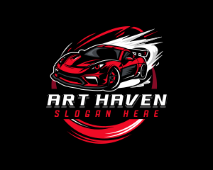 Car Automotive Racing logo design