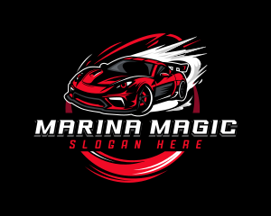 Car Automotive Racing logo design