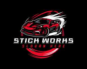 Car Automotive Racing logo design