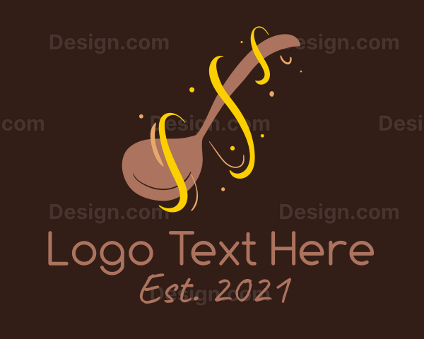 Brown Cooking Ladle Logo