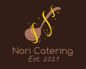 Brown Cooking Ladle logo design