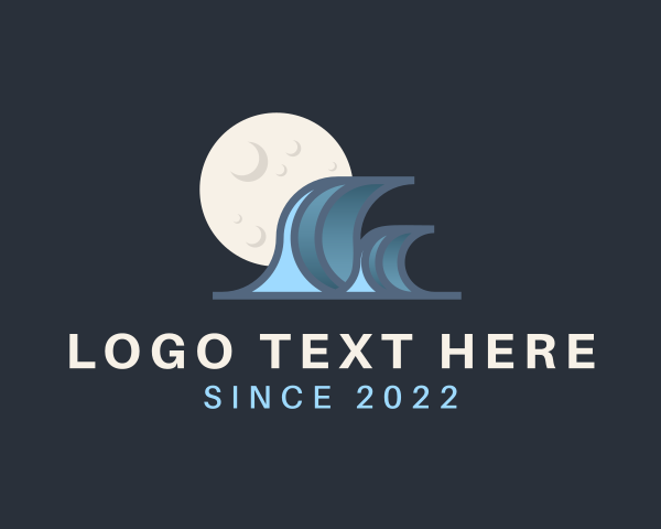 Night Time logo example 4