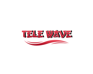 Oriental Japanese Wave logo design