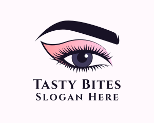 Cosmetic Beauty Eye Makeup Logo
