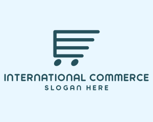 E-commerce Shopping Cart  logo design