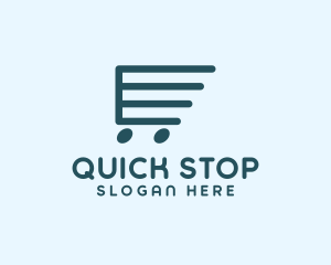 E-commerce Shopping Cart  logo design