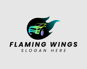 Fast Race Car logo design