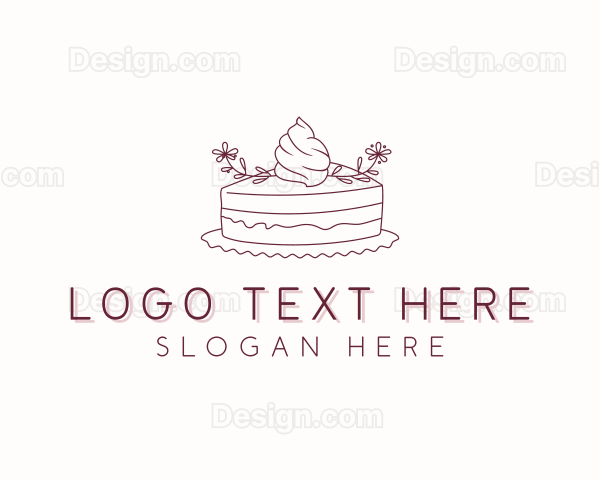 Sweet Pastry Cake Logo