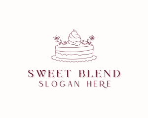 Sweet Cake Pastry logo design