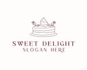 Sweet Cake Pastry logo design