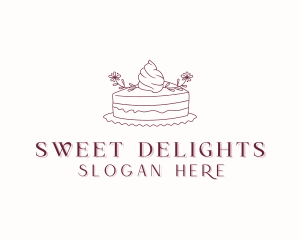 Sweet Cake Pastry logo design