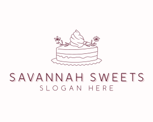 Sweet Pastry Cake logo design