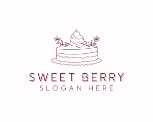 Sweet Pastry Cake logo design