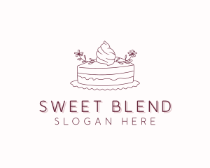 Sweet Pastry Cake logo design