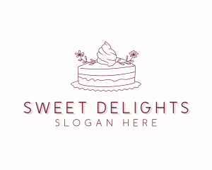 Sweet Pastry Cake logo design