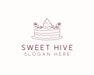 Sweet Pastry Cake logo design