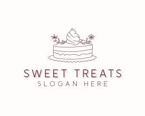 Sweet Pastry Cake logo design