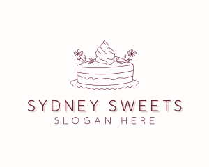 Sweet Pastry Cake logo design