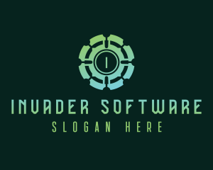 Cyber Software App logo design