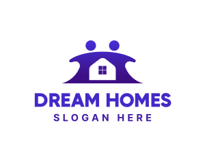 Family Home Organization logo design