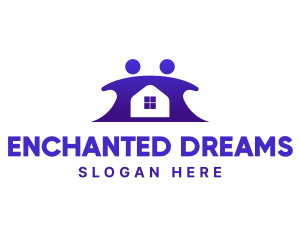 Family Home Organization logo design