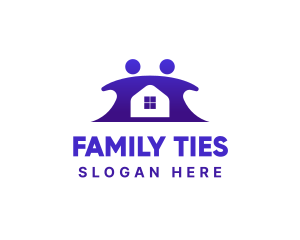 Family Home Organization logo design