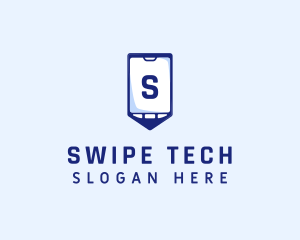 Tech Smartphone Device logo design