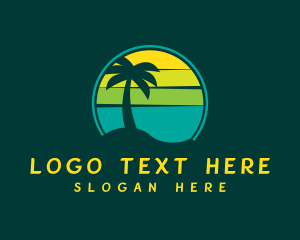 Summer Tropical Beach  logo