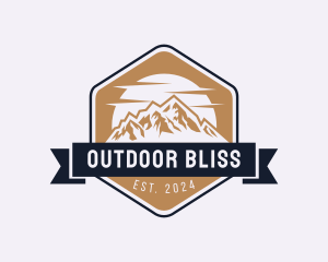 Mountain Peak Camp logo design