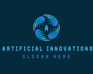 Artificial Intelligence Software logo design