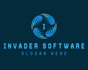 Artificial Intelligence Software logo design