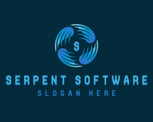 Artificial Intelligence Software logo design