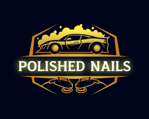 Car Automotive Polishing logo design