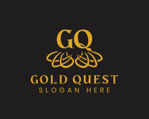 Gold Luxe Jewelry logo design