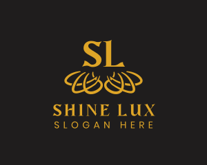 Gold Luxe Jewelry logo design