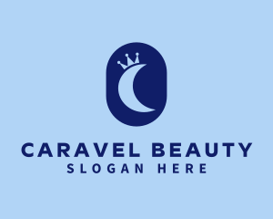 Blue Moon Crown logo design