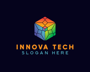 Tech Cube Developer logo design