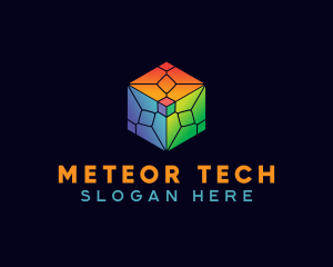 Tech Cube Developer logo design