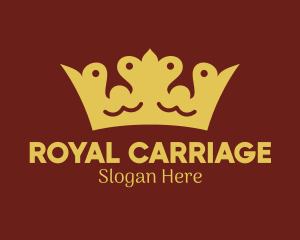 Royal Dog Crown  logo design