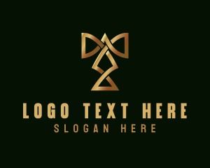 Luxury Boutique Letter T logo