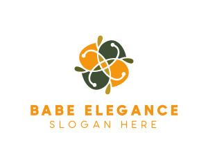 Elegant Flower Pattern logo design