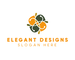 Elegant Flower Pattern logo design