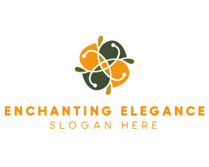 Elegant Flower Pattern logo design