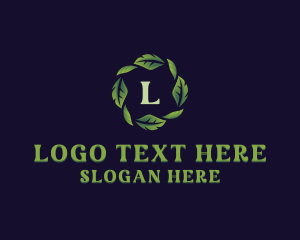 Leaves - Natural Organic Leaves logo design